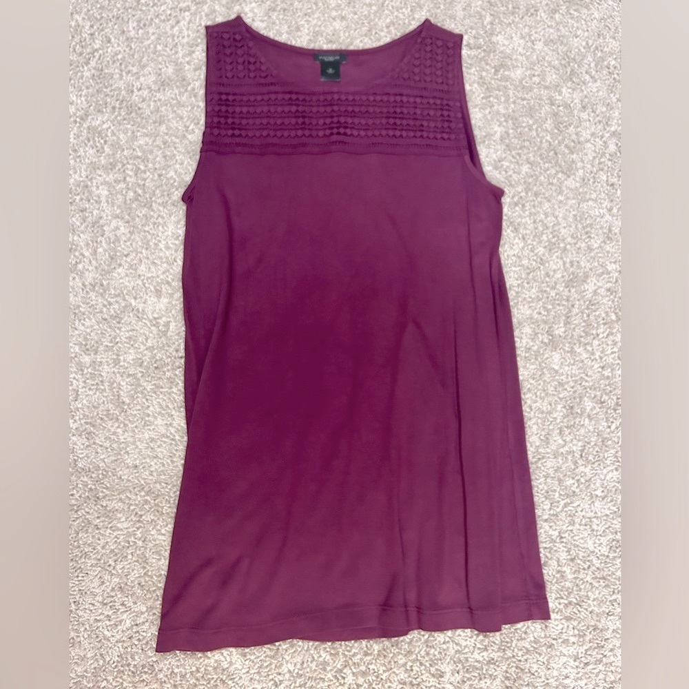 NEW Gorgeous Ann Taylor Burgundy Blouse ❤️